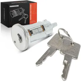 Apilc042 A-premium Ignition Lock Cylinder With 2 Keys Compatible Chevy Gmc