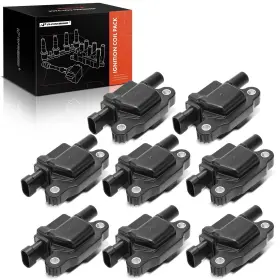Ic74300z-8-c A-premium Po#h072510086 Ignition Coil Pack Set Of 8 Square Compatible With Chevrolet Gmc