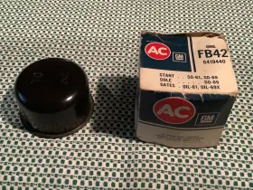 6419440 Ac Chevrolet Gm Oil Breather Cap Nos Fb42 1955 - 1967 Cars And Truck