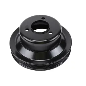 Olx-acd19245468-cl360a54 Ac Delco Genuine Acdelco For Chevy C3500hd 1991 92 1993 Crankshaft Pulley Steel Black