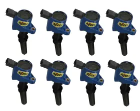 140032b-8 Accel Supercoil Ignition Coil - -blue 8-pack