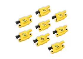 140043-8 Accel Ignition Coils - Supercoil Gm Ls2/ls3/ls7 Engines Yellow 8-pack