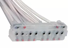 Pt185 Acdelco Professional Genuine 10-way Female Door Window Switch Pigtail