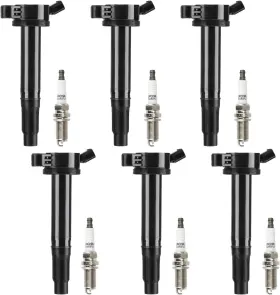 Aeagle 728205056843 Ignition Coil Pack Iridium Spark Plugs For Lexus Es350 2007-2016 3.5l