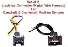 Pc711 Aftermarket 601871696752 2 Electrical Connectors Of Camshaft And Crankshaft Position Sensors Pc780