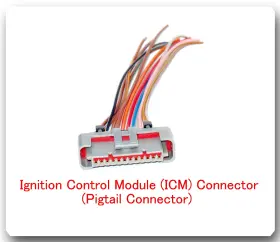 S-744 Aftermarket Products 12 Wires Ignition Control Module Pigtail Connector Fits Mercury S744