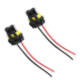 Ai-9005-w Aionixer Headlight Connector Socket Crafted For 9005 Hb3 9006 Hb4 9012 Bulb