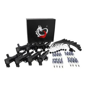 C755 Aip Electronics Dragon Fire Ignition Kit With Coils Plugs 8.5mm Wires For 08-13 Dodge Ram 4.7l V8 #2
