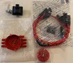 D465 Aip Electronics Kit-1021 Performance Tune Up Kit Cap Rotor Coil Plug Wires 1996-07 Chevy Gmc