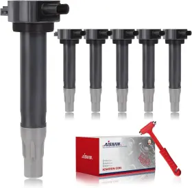 Fas000020 Aishan Set Of 6 Ignition Coil Pack Compatible With Chrysler 300 Town And Country For