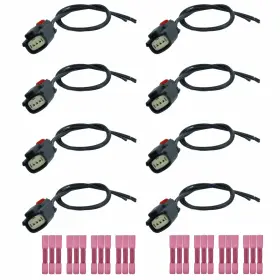 9u2z14s411ea Altbet 8pcs Ignition Coil Connector Plug Compatible With Ford 2013-2019 V6 V8 Flex