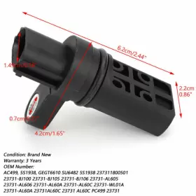 23731-al60c Amotopart C186-a007-black Engine Crank Position Sensor Fits Altima Quest Murano A1 #2