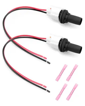 90075-60077 Anodzu 60077 Headlight Side-marker Socket With Connector Fit For Toyota