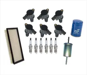 163942 Apm Ignition Coils Platinum Plugs Oil Air Filters Fits Lincoln Ls 3.0l 2000-2005