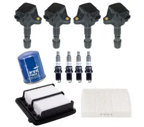 167576 Apm Ignition Coils Platinum Spark Plugs And 3 Filters Fits Honda Cr-z 1.5l 2011-2016
