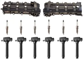 2000-108215 Apm Valve Covers Ignition Coils And Spark Plug Fits Jeep Grand Cherokee 2011-2015 3.6l