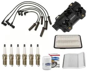 200077 Apm Ignition Coil Wires Platinum Spark Plugs And Filters Fits Buick Lucerne 3.9l 09-11