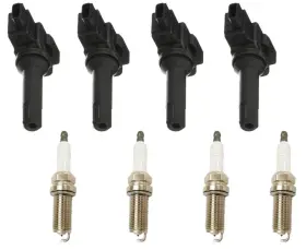 200102 Apm 4 Ignition Coils And Platinum Spark Plugs Fits Subaru Impreza 2.0l 2012
