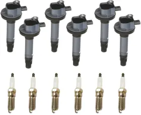 200130 Apm Direct Ignition Coils And Platinum Spark Plugs Fits Ford F-150 3.5l 2016-2017