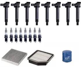 201590 Apm Direct Ignition Coils Spark Plugs Filters Tune Up Fits 2006-2007 Lexus Gs430
