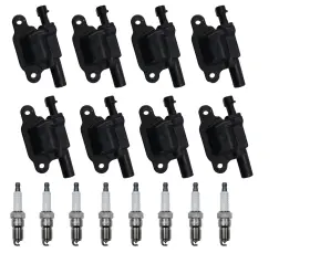 201600 Apm Ignition Coil And Platinum Spark Plugs Kit Fits 2007-2014 Chevrolet Tahoe 5.3l