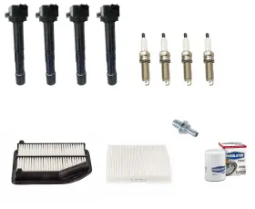201620 Apm Direct Ignition Coil Platinum Spark Plugs Tune Up Fits 2012-2014 Honda Cr-v