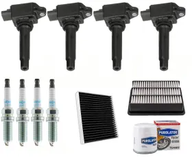 201657 Apm 4 Direct Ignition Coils Spark Plugs And Filters Fits 2016-2021 Mazda Cx-9 2.5l