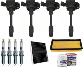 201659 Apm 4 Ignition Coils Spark Plugs And Filters Fits 2018-2021 Toyota Camry 2.5l Gasoline