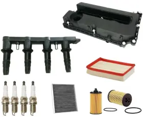 204286 Apm Ignition Coils Spark Plugs Valve Cover And Filters Fits Chevrolet Trax 1.8l 13-17
