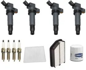 204292 Apm Direct Ignition Coils Spark Plugs And Filters Fits Hyundai Tucson 2.4l 2010-2015