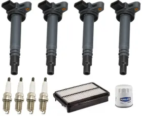 204330 Apm 4 Ignition Coil Spark Plugs And Filters Fits Toyota Tacoma 2.4l 2.7l 2000-2004