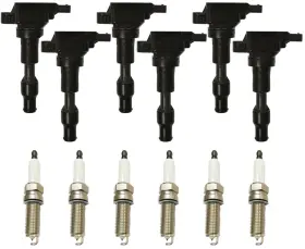 204359 Apm 6 Direct Ignition Coil And Platinum Spark Plugs Fits Kia Sorento 3.3l 2018-2020