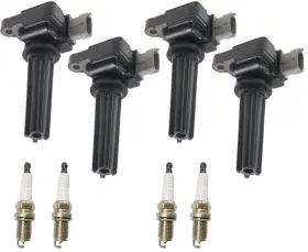 208165 Apm Direct Ignition Coils And Platinum Spark Plugs Fits Chevrolet Cobalt 2.0l 05-2007
