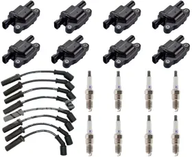 217907 Apm Wires Square Ignition Coil And Spark Plugs Fits Chevrolet Tahoe 5.3l 2007-2014 217907 Apm Wires Square Ignition Coil And Spark Plugs Fits Chevrolet Tahoe 5.3l 2007-2014