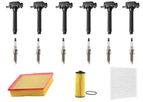 7805-1362 Apm Ignition Coils Oe Spark Plug Tune Up Kit Fits Jeep Grand Cherokee 3.6l 2011-2013