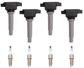 7805-3465 Apm 4 Direct Ignition Coil And Iridium Spark Plugs Fits Toyota Yaris 1.5l 2019 2020