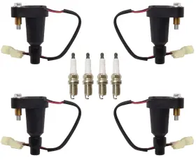 7805-3801 Apm 4 Direct Ignition Coil And Spark Plugs Fits Subaru Impreza 2.2l 1995 1996 2000