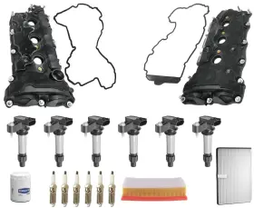Sk264970 Apm Engine Valve Covers Ignition Coils Tune Up Kit Fits Chevrolet Impala 3.6l 12-13