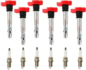 Skuft529t Apm Direct Ignition Coils And Spark Plugs Fits Audi A6 Quattro 3.0l 2009 2016 2018