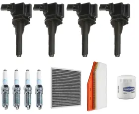 Uf914 Apm Ignition Coils Iridium Spark Plugs Tune Up Kit Fits Cadillac Xt4 2.0l 2019-2023