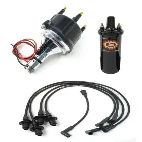 A3404 Appletree Automotive Ripper Ii Ignition Kit With Billet Distributor Black Dune