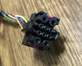 8a0972986 Audi 7 Wire 10 Terminal Wiring Pigtail Connector Vw D2 S8 A8 A8l #2