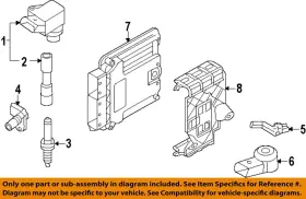 05e906433e Audi Oem 16-18 A3 Sportback E-tron Ignition System-crnkshft Sensor