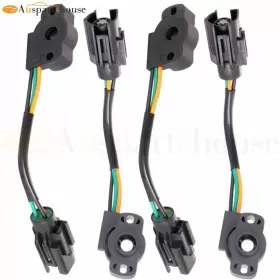 10162878 Auspartshouse 4x Throttle Position Sensor For Ford E150 F-250 F-350 Van V8 5.8l 351ci 1986-96