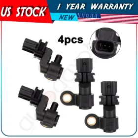 Adp82534001s Autodayplus 4x Engine Crank Shaft Crankshaft Position Sensor For Honda Civic Lx Coupe 2-door
