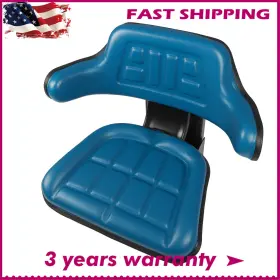 59305 Automober Blue Tractor Suspension Seat Fits For Ford 2000 2600 2610 3000 4000 3600 4600