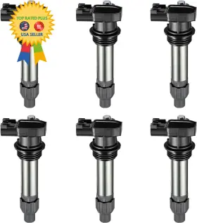 5-icg6-1794-uf569 Bdfhyk Ignition Coil Pack Uf569 Set Of 6 Compatible With Buick Allure