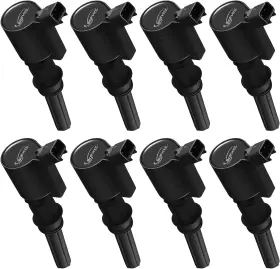 Dg508 Bdfhyk 785366471298 High Performance Ignition Coil Set Of 8 For F150 F250 F350 Black