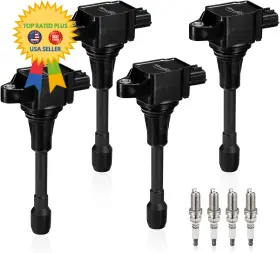 Bd-05-01873-sz Bdfhyk Ignition Coil Pack And Iridium Spark Plugs Compatible With 2007-2019