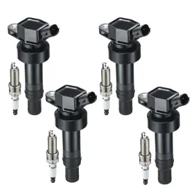 Bd-05-07106bk-ck Bdfhyk Ignition Coil Pack Uf652 And Iridium Spark Plug 93815 Compatible With